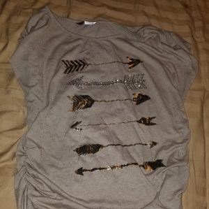 Cute glittery tshirt